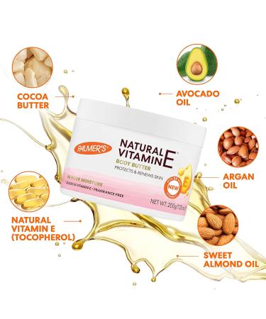 Palmer's Vitamin E Body Butter 7.25 oz - Nourishing Skin Moisturizer (Pack of 2) - Buy Online Internationally - Buy Online on SooperMarket.com