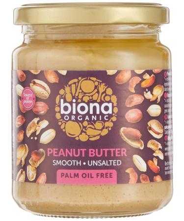 Biona Organic Smooth Peanut Butter 250g