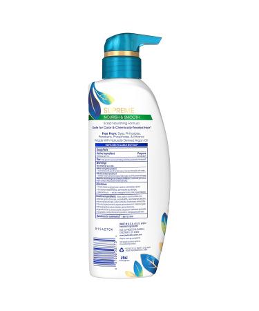 Shop Head & Shoulders Supreme Sulfate Free Nourish & Smooth Shampoo 11.8oz - International Shipping Available - Buy Online on SooperMarket.com