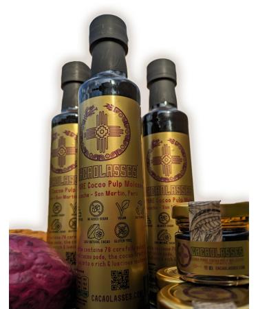 Cacaolasses - 100% Pure Theobroma Cacao Fruit Pulp Molasses / Cacao Vegan Honey / Cocoa Fruit Pulp Honey