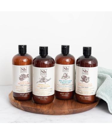Soapbox Gentle Moisture Body Wash with Aloe & Shea - Sea Minerals & Blue Iris - 16 fl oz - Buy Online on SooperMarket.com