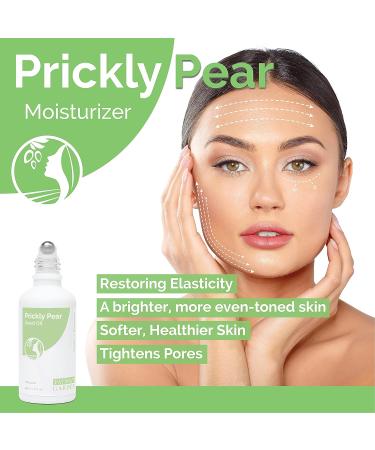 Fatima's Garden Prickly Pear Seed Oil USDA Ecocert Certified Organic Moroccan Anti-aging Moisturizer for Face, Hair, Skin & Nails 1 Fl Oz - Buy Online on SooperMarket.com