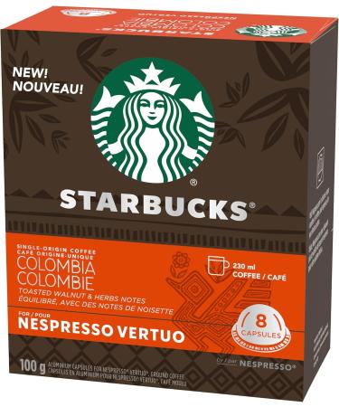 Starbucks By Nespresso Caff Verona Coffee Pods Dark Roast 4 X 8 Coffee Pods 32 Count & By Nespresso Single Origin Columbia Coffee Pods Medium Roast 8 Coffee Pods - Buy Online on SooperMarket.com
