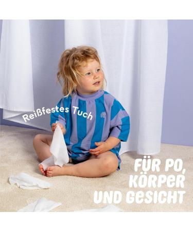 Na f Plastic-Free Lotion Wet Wipes Storage Box - 432 Pieces (8 x 54 Wipes) - Natural Ingredients for Baby & Face - Eco-Friendly eCommerce - Buy Online on SooperMarket.com