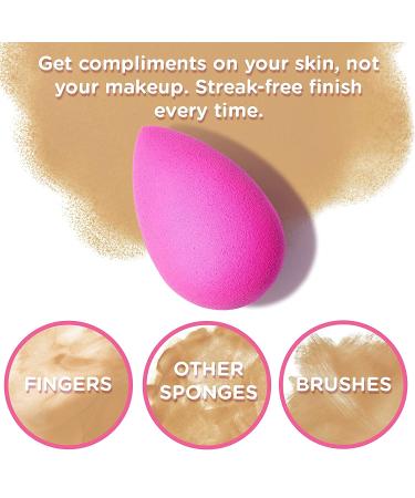 BEAUTYBLENDER Original Pink and Nude Makeup Sponges - Flawless Blending for Liquid Foundations, Powders & Creams - Vegan, Cruelty-Free, Made in USA - Buy Online on SooperMarket.com