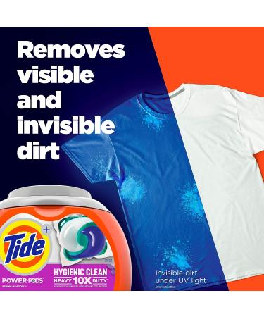 Tide Hygienic Clean Heavy Duty Power PODS Laundry Detergent Original 41 ct - For Visible & Invisible Dirt - Buy Online on SooperMarket.com