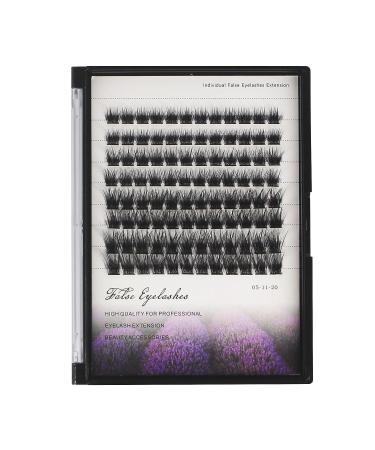 Dedila 96pcs Mixed Dramatic Black Soft Cluster Individual False Eyelashes 5D Volume Extensions 10-16mm - Buy Online on SooperMarket.com