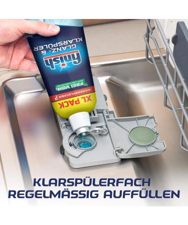 Finish Shine & Rinse Aid for Radiant, Dryer Dishes - 750 ml Mega Pack - No Water Stains - Buy Online on SooperMarket.com