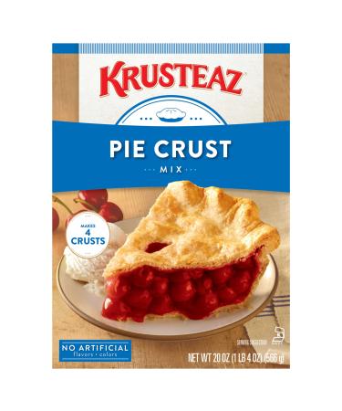 Krusteaz Traditional Light & Flaky Pie Crust Mix, 20 OZ (Pack of 12) traditional 1.25 Pound (Pack of 12)