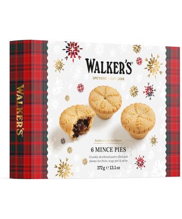 WALKER'S SHORTBREAD Luxury Mince Pies 372g (Pack Of 6) - Buy Online on SooperMarket.com