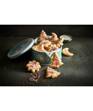 Gluten-Free Crispy Cookies with Glaze - Colorful Decorations 8-Pack (3 Baking Sheets) - Perfect for Any Occasion! - Buy Online on SooperMarket.com