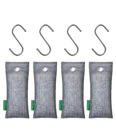 Cleaning Bags Closet Odor Eliminator Durable Odor Absorbers with Hooks to Improve Indoor Air Purification