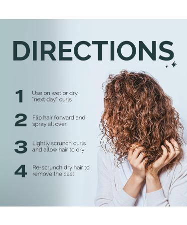 Curl Keeper Refresh Hair Styling Spray - Lightweight Water-Based Anti-Frizz Spray with Hold for Wavy & Curly Styles in Humidity & All Weather Conditions 33.8 Fl Oz 33.8 Fl Oz (Pack of 1) - Buy Online on SooperMarket.com