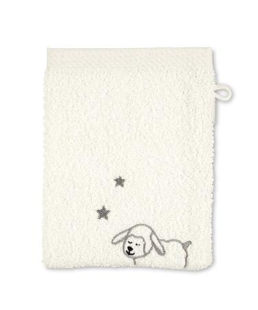 Sterntaler Sheep Stanley Gift Set for Babies - Mini Play Watch Washing Glove & Towel | Gray/White | Perfect for Newborns (0+ Months) - Buy Online on SooperMarket.com