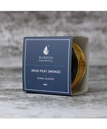 Burren Balsamics Irish Peat Smoked Pearls 50g - Exquisite Flavor Enhancer - Buy Online on SooperMarket.com