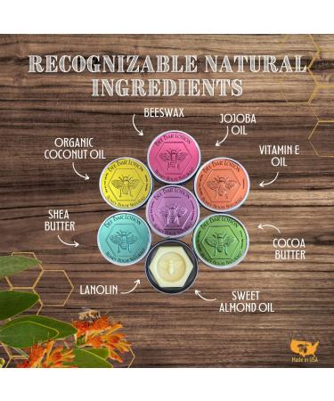Buy Honey House Naturals Bee Bar Gift Set | All-Natural Moisturizing Lotion Bars with Essential Oils 5-Piece International Shipping - Buy Online on SooperMarket.com