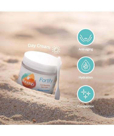 Sea Kind Fortify Cell Boosting Day Cream - Anti-Aging Face Cream for All Skin Types - 2 fl oz - Buy Online on SooperMarket.com