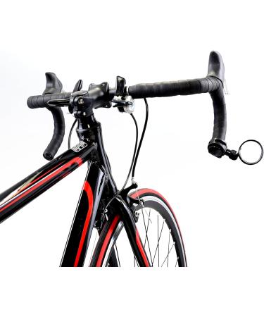 M-Wave Mini Bicycle Mirror Black Short | Enhance Safety & Visibility | International Shipping Available - Buy Online on SooperMarket.com