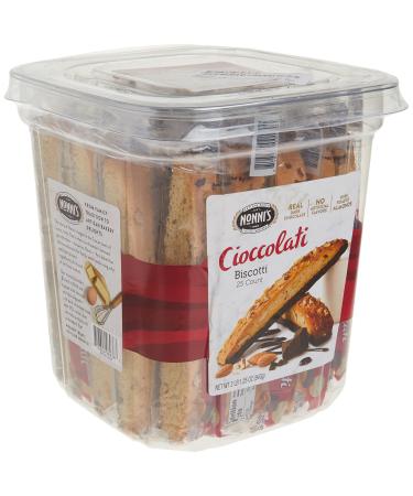 Nonni's Biscotti Value Pack with Larger Cookies, Cioccolati, Red, Cioccolati Hazelnut, 33.25 oz