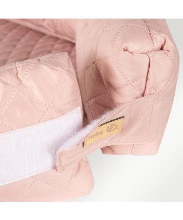 Roba Babylounge 3 in 1 - Stylish Pink/Mauve Changing Mat & Bed Snake for International Shipping - Buy Online on SooperMarket.com
