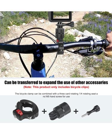TonAup 360 Rotatable Action Camera Mount - Universal Bicycle Holder for GoPro & Other Cameras - Buy Online on SooperMarket.com