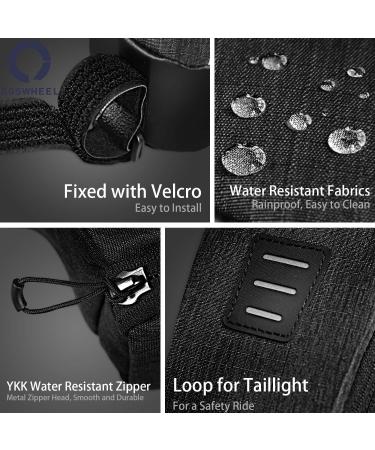 Roswheel 131470 Water Resistant Bike Saddle Bag - Large Under Seat Pouch for Cycling Accessories - Buy Online on SooperMarket.com