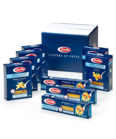 Barilla Gluten-free Pasta Box - Multipack with 3 variants of gluten-free pasta 9 x 400g 400 g (pack of 9) Multipack Gluten-free Single