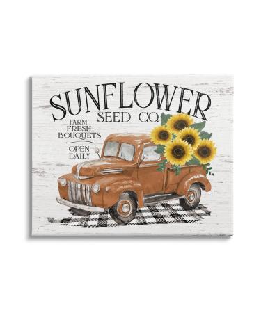 Stupell Industries Canvas Wall Art Orange 20x16 20x16 Gallery Wrapped Canvas