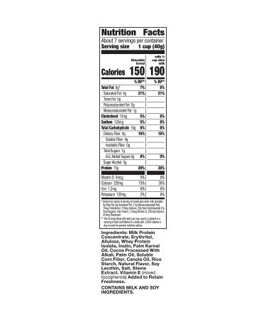 Chocolate Wonderworks Keto Friendly Cereal - 1g Sugar, 10.2 oz | Perfect Keto Snack - Buy Online on SooperMarket.com