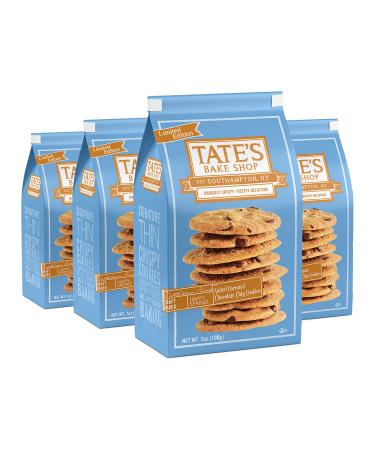 Tate's Bake Shop Salted Caramel Chocolate Chip Cookies, Limited Edition, 4 - 7 oz Bags