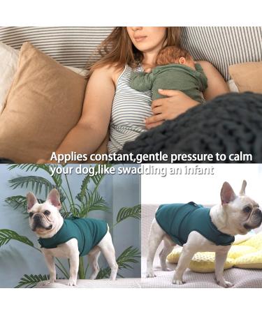 Sychien Dog Thunder Jacket Calming Anxiety Shirt Thunder Vest for Extra Large boy Girl Dogs Labrador Green XXL XXL Green - Buy Online on SooperMarket.com