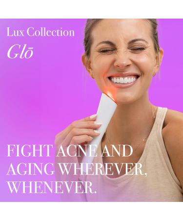 reVive Light Therapy Lux Collection GLO Acne Device - Red & Blue Light Therapy LED Wand for Clear Skin | International Shipping Available - Buy Online on SooperMarket.com