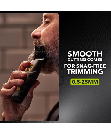 Wahl Extreme Grip 7-in-1 Multigroomer for Men - Beard Trimmer, Nose Hair Trimmer, Body Shaver, Stubble Trimmers, Male Grooming Set - Buy Online on SooperMarket.com