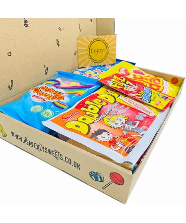 Heavenly Sweets - Retro Sweets Gift Box - Party Sweets - Gift Box of Sweets Candy & Chocolate for Birthday and Fathers Day - Old Fashioned Sweets gifts for him candy gifts for women - Buy Online on SooperMarket.com
