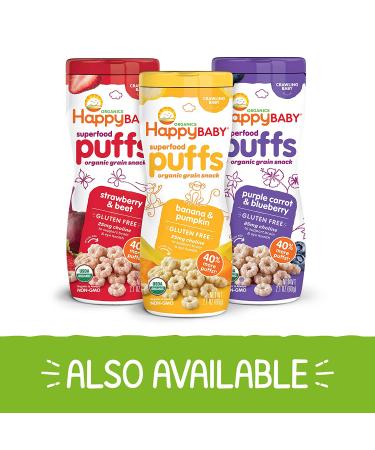 Happy Family Organics Organic Creamies - Freeze-Dried Veggie & Fruit Snacks with Coconut Milk | Apple, Spinach, Pea & Kiwi 1 oz - Buy Online on SooperMarket.com