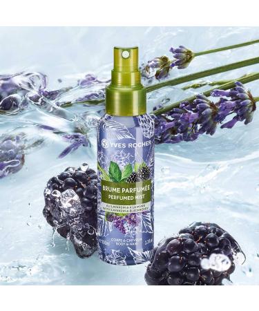 Yves Rocher Les Plaisirs Nature Perfumed Mist Lavandin Blackberry Spray for Body & Hair -100 ml./3.38 fl.oz. - Buy Online on SooperMarket.com