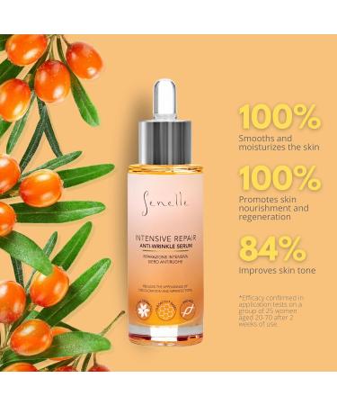 Senelle - Pro-Age Anti-Wrinkle Repair Serum | Powerful Formula | Bakuchiol | Gatuline In-Tense | Stoechiol | Ol oactif Pomegranate | Sea-buckthorn Fruit Oil | Youthful and Radiant Skin | 30 ml - Buy Online on SooperMarket.com