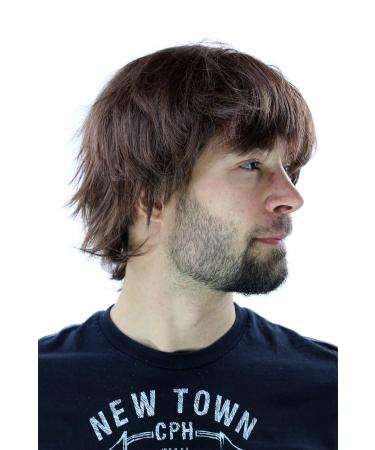 WIG ME UP YZF-N4272-M230 Short Natural Brown Wig for Men & Women | Brunette Tones | International Shipping - Buy Online on SooperMarket.com