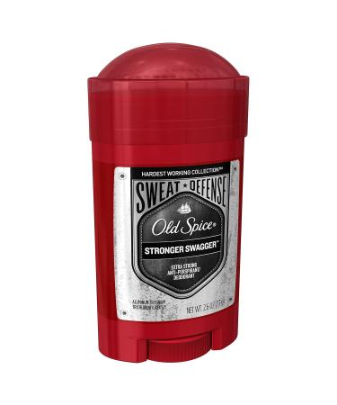 Old Spice Hardest Working Collection Sweat Defense Anti-Perspirant & Deodorant - Stronger Swagger 2.6 oz | International Shipping Available - Buy Online on SooperMarket.com