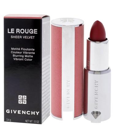 Givenchy Le Rouge Sheer Velvet Matte Lipstick N37 Rouge Graine - 0.11 oz | Buy Internationally - Women's Lipstick - Buy Online on SooperMarket.com