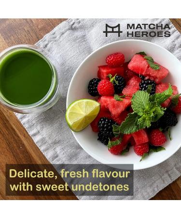 Premium Ceremonial Grade Matcha Green Tea Powder | Delicate Rich Flavor | Kyoto, Japan | 30g Sealed Tin - Buy Online on SooperMarket.com