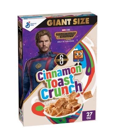 Original Cinnamon Toast Crunch Breakfast Cereal, 27 OZ Giant Size Box