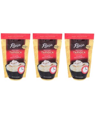 Reese Instant Quick Cooking Tapioca 8oz (Pack of 3)