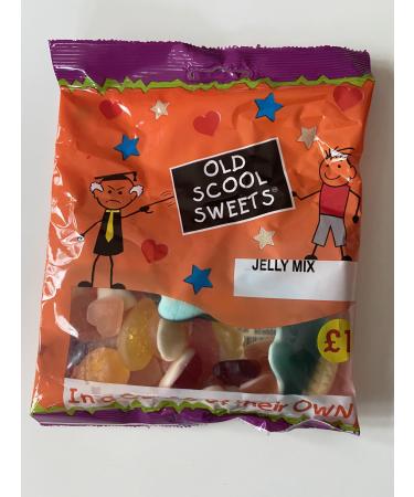 Old Scool Sweets Jelly Mix 120g l 1Bag Range. Quality Retro and Modern Choices
