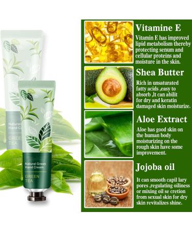 Buy 5 Pack Natural Plant Fragrance Hand Cream | Moisturizing Travel Size Lotion Set for Men & Women - Best Hand Care Gift - Buy Online on SooperMarket.com