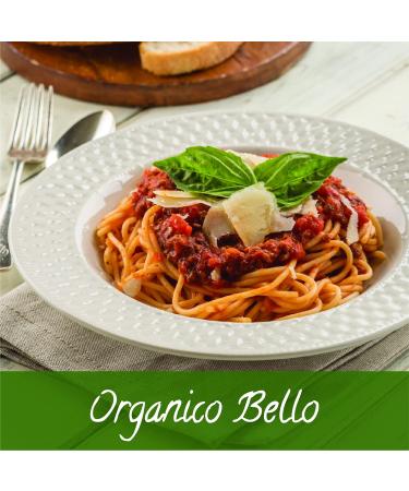 Organico Bello Marinara Sauce 25 oz - Pack of 3 | USDA Organic, Non-GMO, Gluten-Free | No Added Sugar | Keto & Paleo Friendly Tomatoes - Buy Online on SooperMarket.com