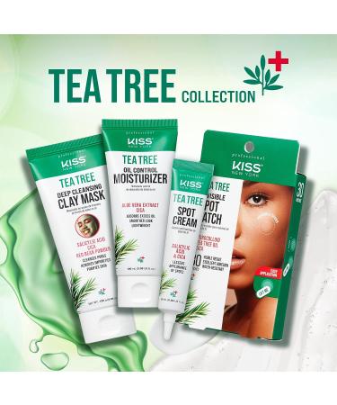 Kiss New York Tea Tree Oil Moisturizer for Oily Skin 3.38 Fl Oz - Korean Skin Care Formula - Buy Online on SooperMarket.com
