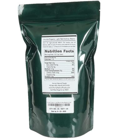 Hunza Organic Light Red Kidney Beans (2 lbs) 2 Pound (Pack of 1) - Buy Online on SooperMarket.com