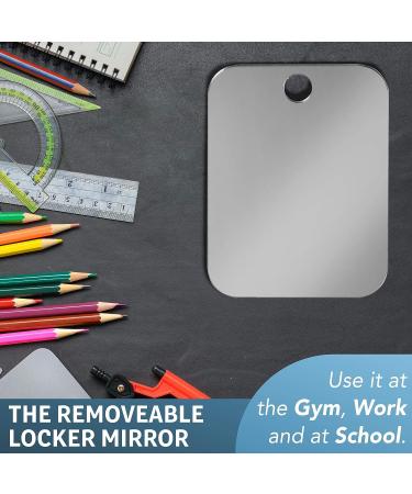 Shave Well Anti-Fog Shower Mirror for Office, Gym & School Lockers | Fogless Bathroom Mirror with Handheld Option | Hanging Shower Mirror - Buy Online on SooperMarket.com