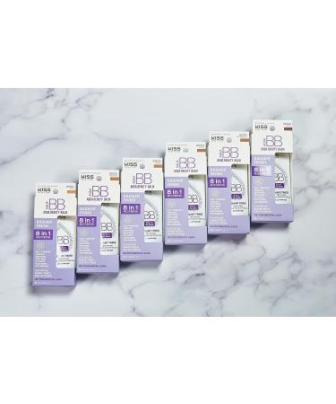 Kiss New York Aqua BB Cream 8-in-1 Multi Function Beauty Balm with Argan Oil - Coconut | Hydrating Full Coverage BB Cream for Radiant Skin - 1.42 Fl Oz - Buy Online on SooperMarket.com